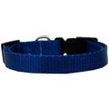 Mirage Pet Mirage Pet 124-1 BLCT Plain Nylon Cat Safety Collar; Blue 124-1 BLCT